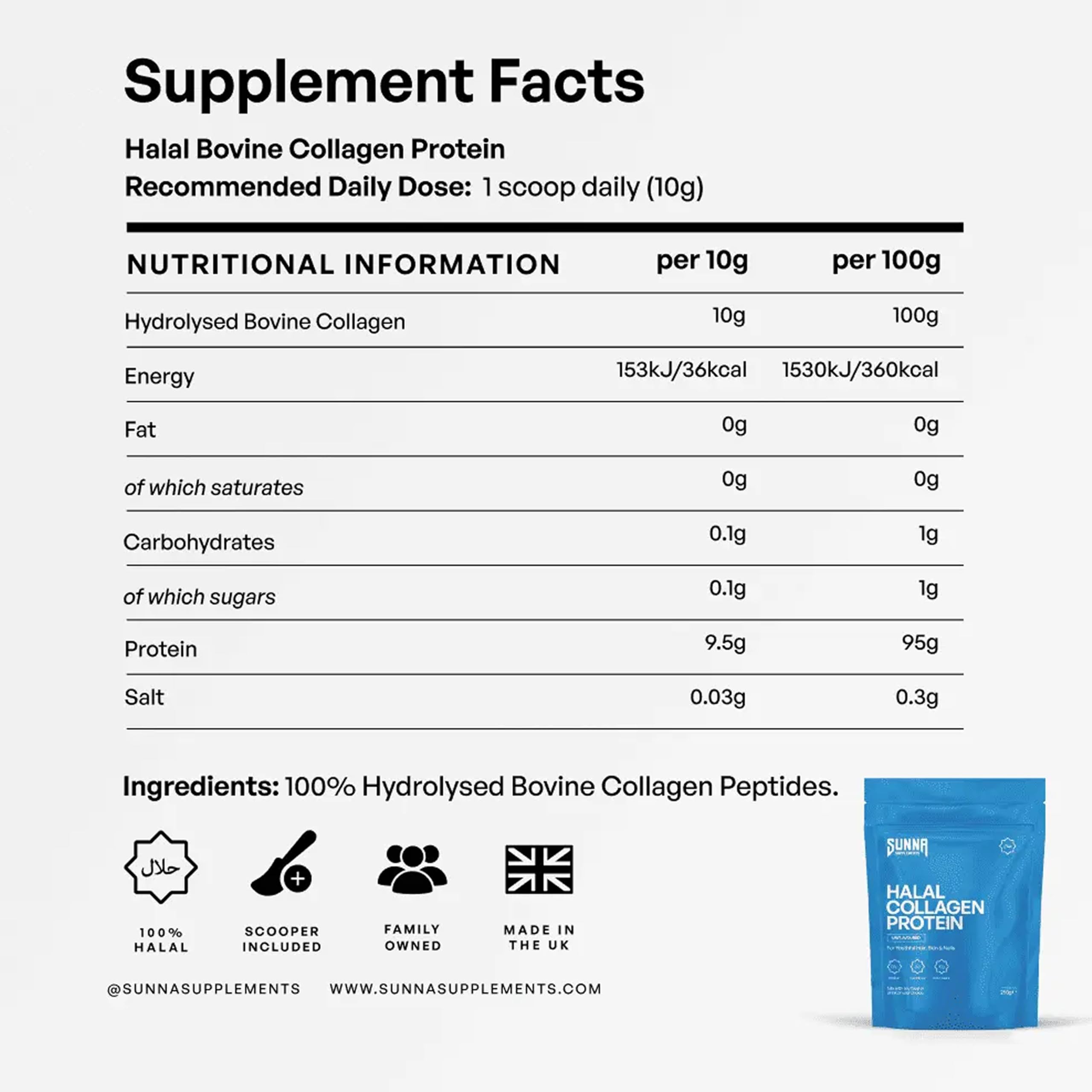 SUNNA SUPPLEMENTS polvo disuelto en café sin alterar sabor