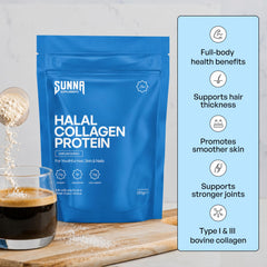 SUNNA SUPPLEMENTS polvo textura cercana disolución rápida