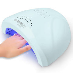 SUNUV SUNONE Blue frontal mostrando su diseño compacto y curado rápido