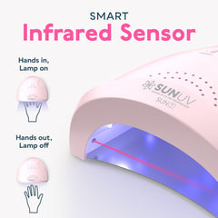 SUNUV SUNone detalle de temporizadores y sensor para uso sencillo