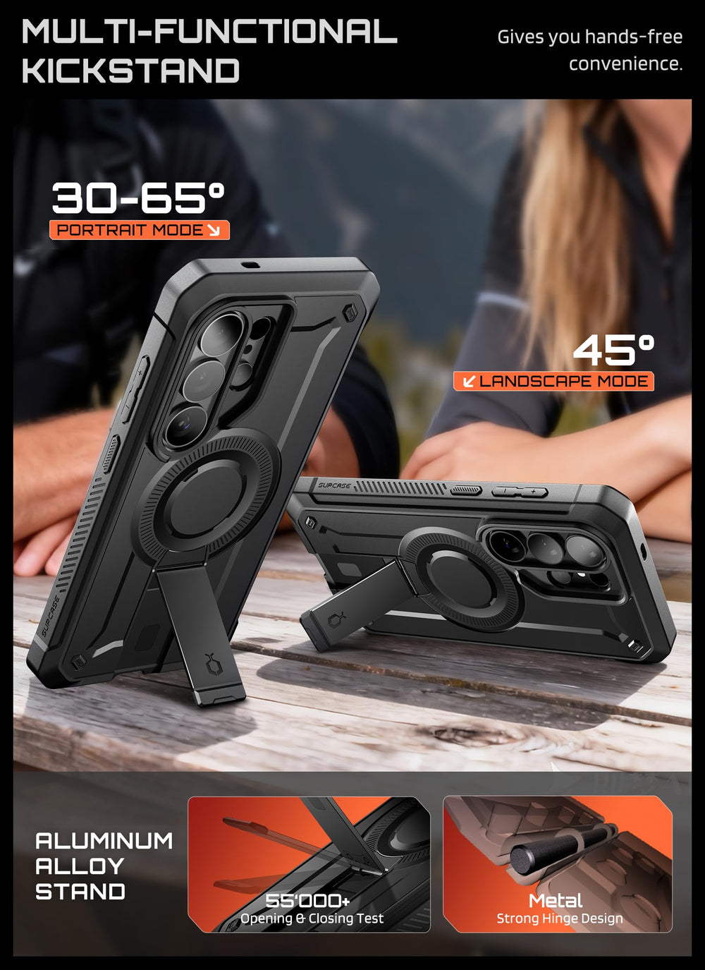 SUPCASE protector PET frontal de 0,2 mm con alta claridad que evita arañazos