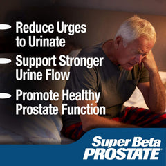 SUPER BETA PROSTATE cápsula abierta mostrando textura y potencia concentrada