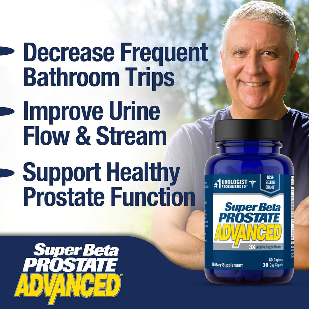 SUPER BETA PROSTATE ingredientes secos como licopeno y reishi para apoyo prostático