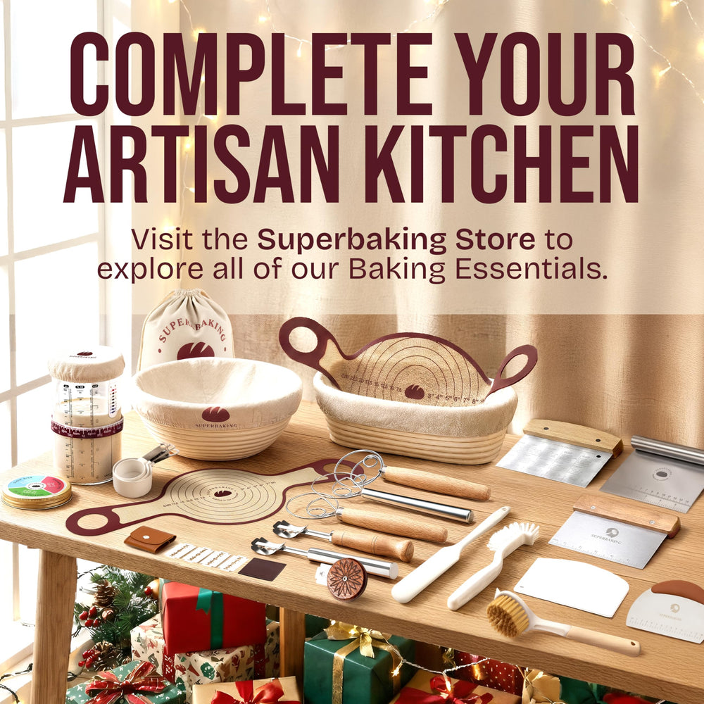 Superbaking banneton care and storage demonstrating easy cleanup and longevity