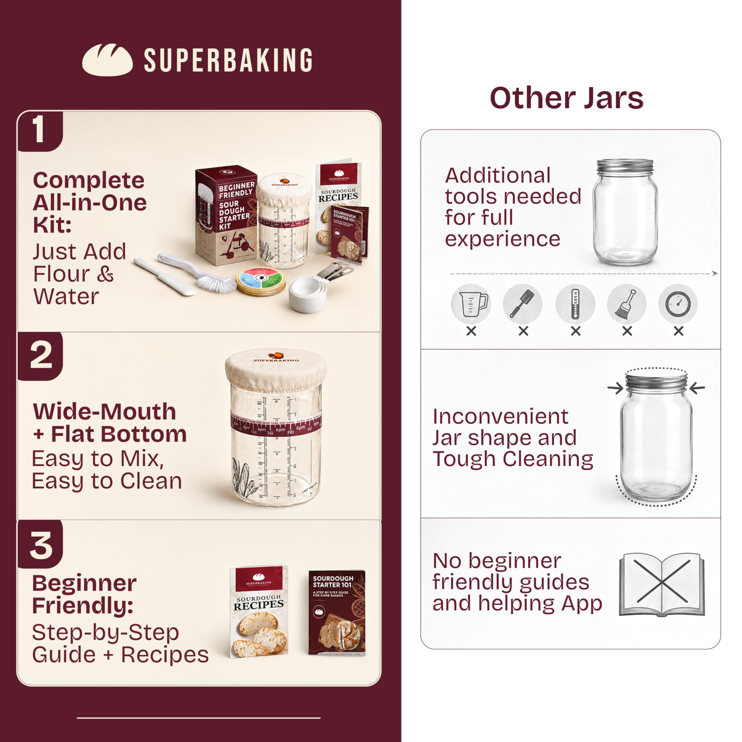 Superbaking presentación en caja regalo ideal para aficionados y principiantes