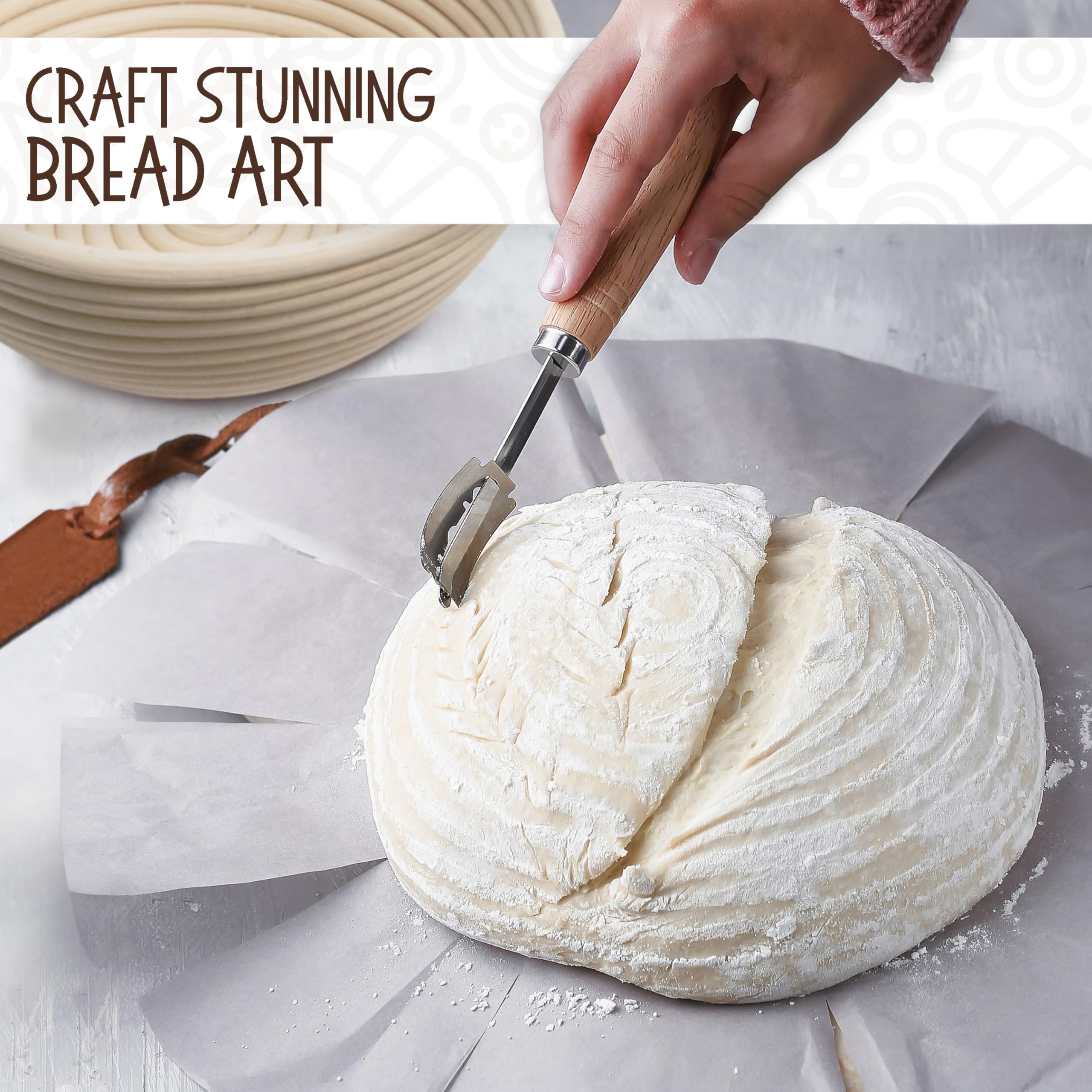 Superbaking primer plano de ratán, textura que mejora la corteza