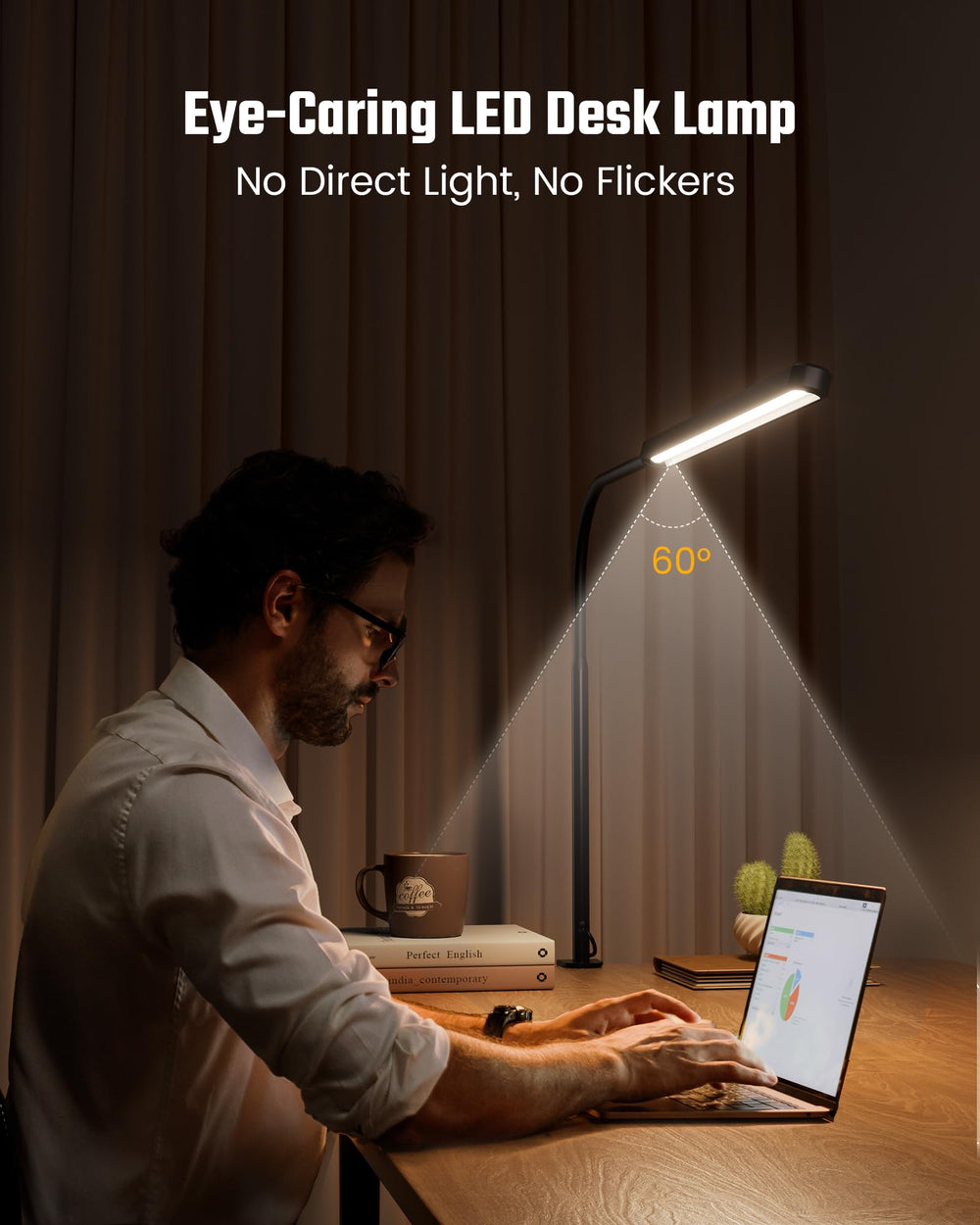 SUPERDANNY primer plano del cabezal LED mostrando luz uniforme y sin parpadeo