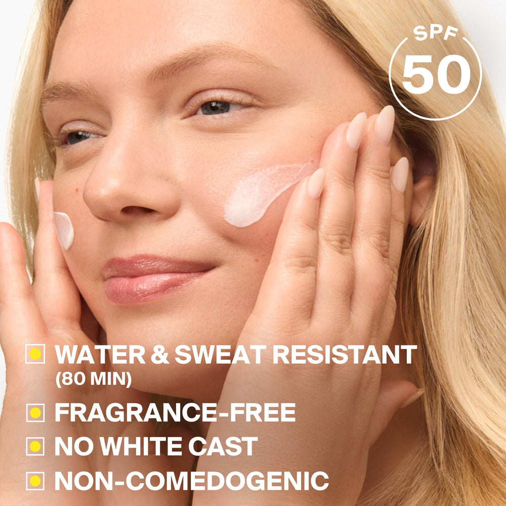 Supergoop! aplicación en rostro para protección diaria y fácil absorción