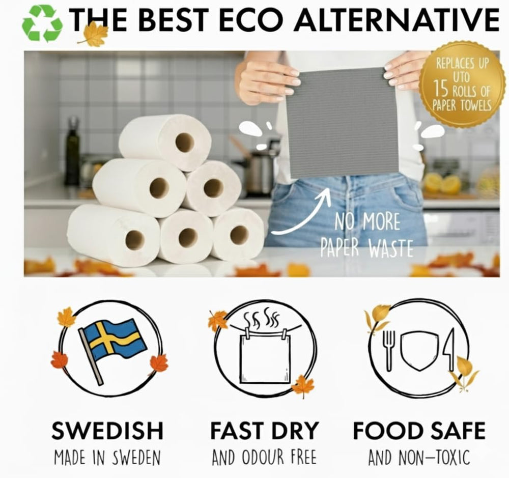 SUPERSCANDI paño gris en cocina de diseño mostrando estilo nórdico y orden