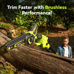 Supstable adjustable cutting head rotated 90 degrees for access