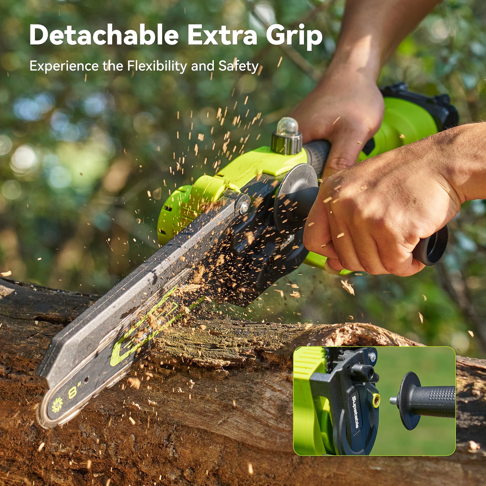 Supstable depósito de aceite 30 ml mostrando el sistema auto-oiler práctico