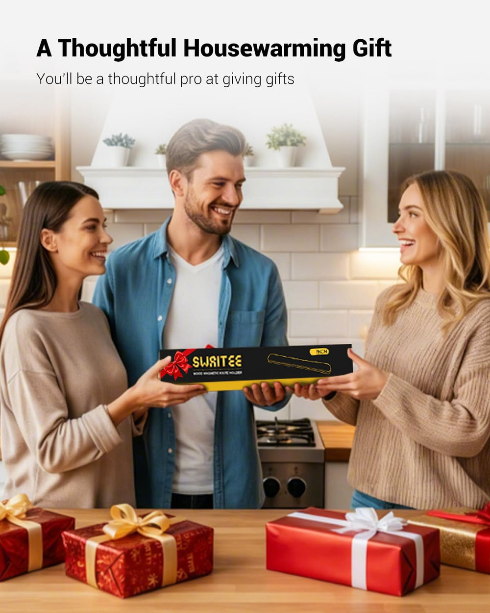 Swaitee caja de producto preparada para regalo, presentación cuidada