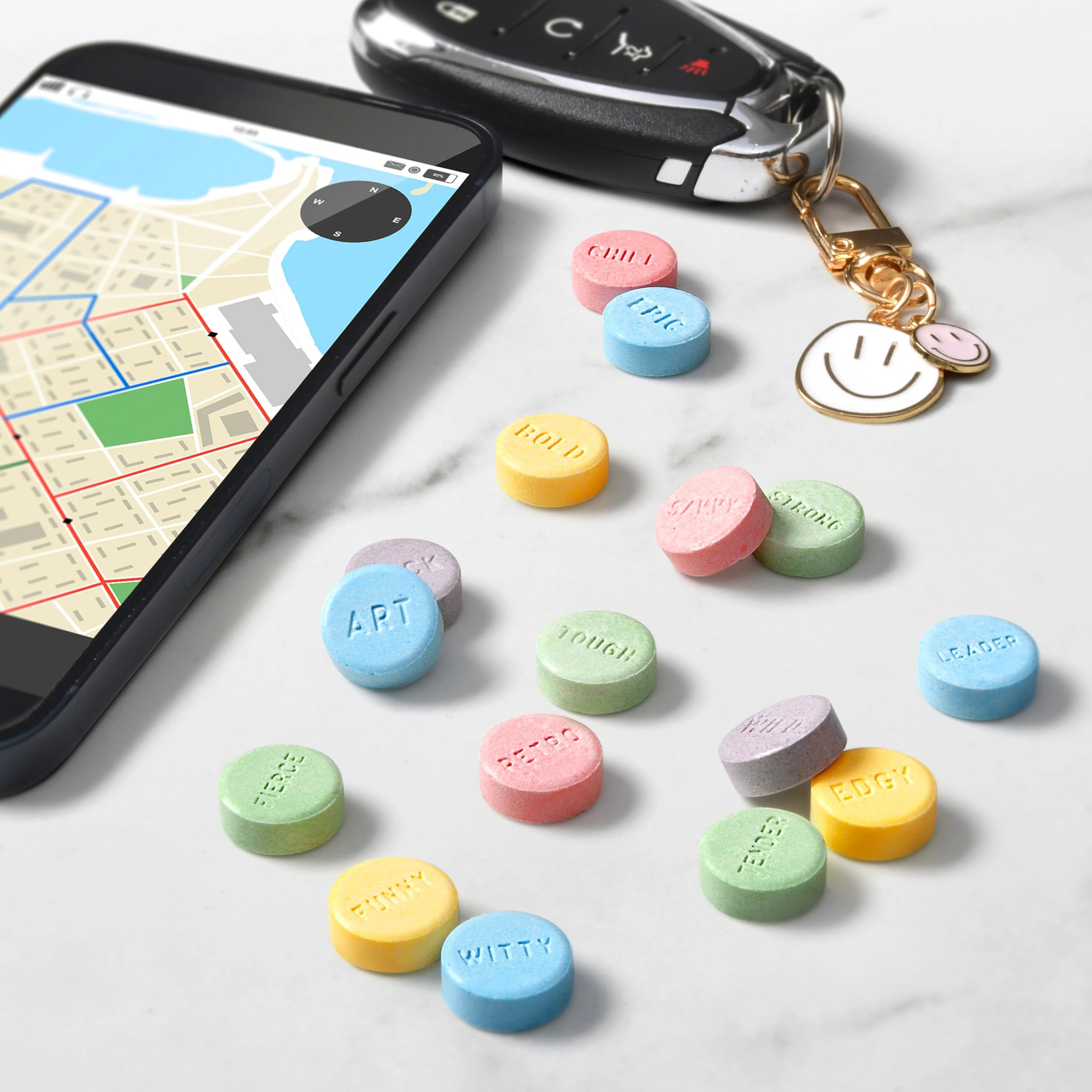 SweeTARTS etiqueta y datos nutricionales legibles en el lateral