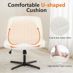 Sweetcrispy asiento en U permitiendo postura cruzada con comodidad