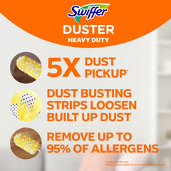 Swiffer detalle del mango extensible para alcanzar lugares altos fácilmente