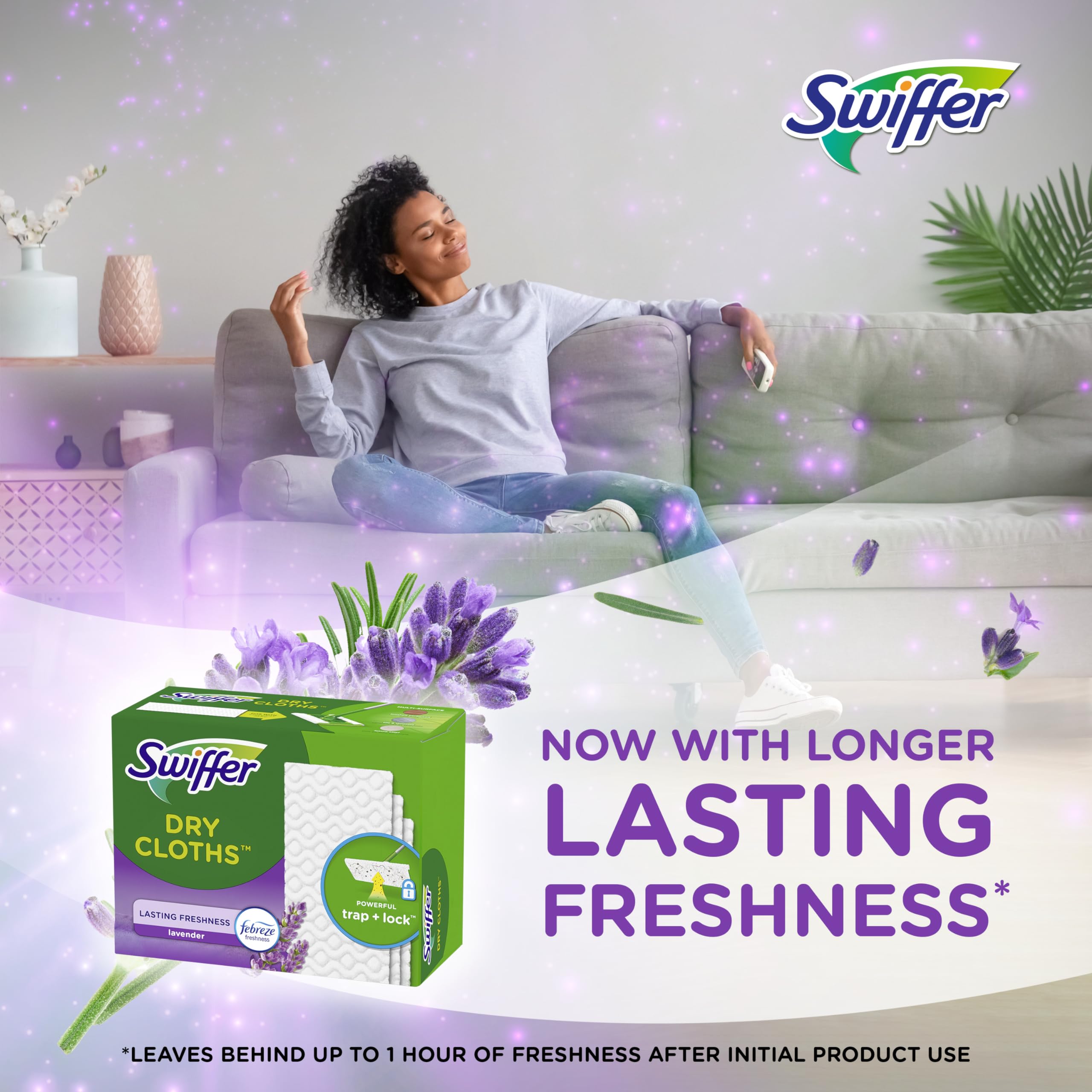 Swiffer en uso en cocina mostrando eficacia en áreas cotidianas