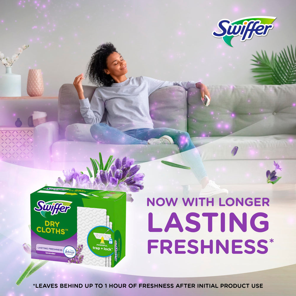 Swiffer en uso en cocina mostrando eficacia en áreas cotidianas