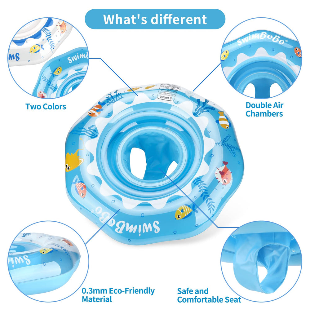 Swimbobo textura de PVC resistente que aumenta durabilidad en agua