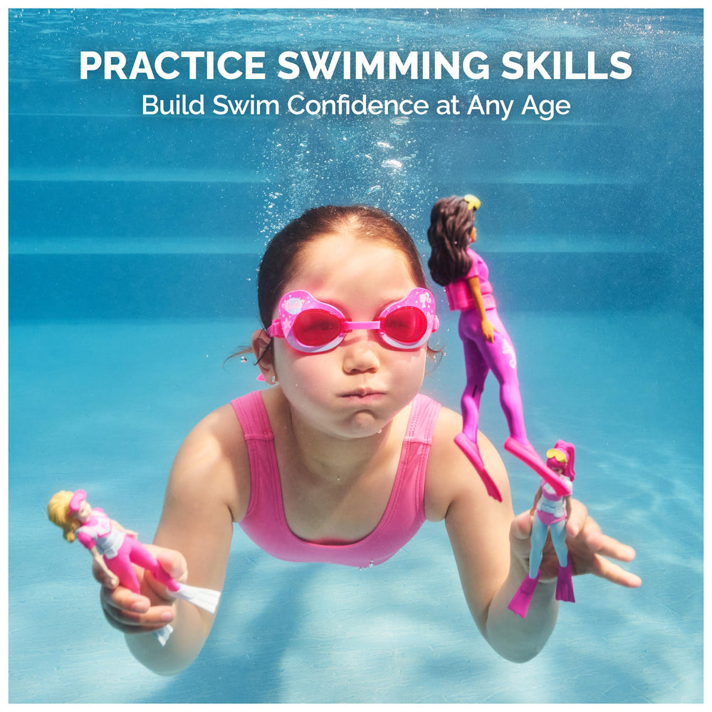SwimWays colores brillantes que ayudan a encontrar las piezas rápidamente