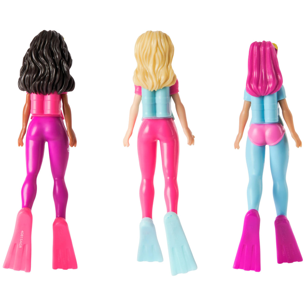 SwimWays figuras usadas en fiesta en piscina animando el juego grupal
