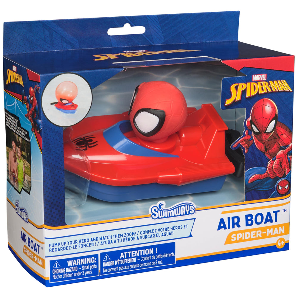 SwimWays Spider-Man uso en bañera para juego práctico y portátil