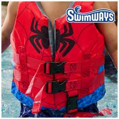 SwimWays primer plano de la tela suave para mayor comodidad del niño