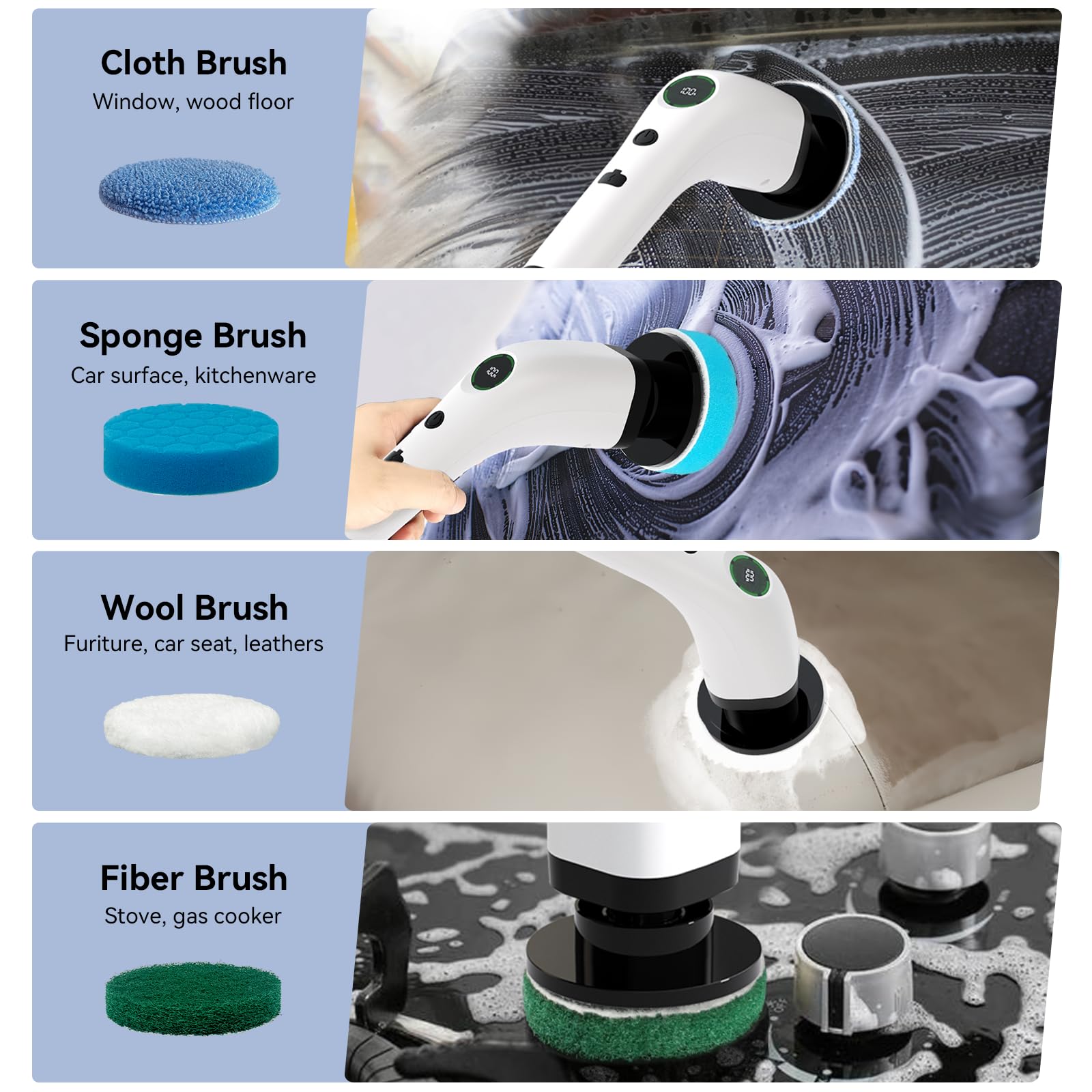 Swyprrix detalle del mango ajustable resaltando alcance y ergonomía