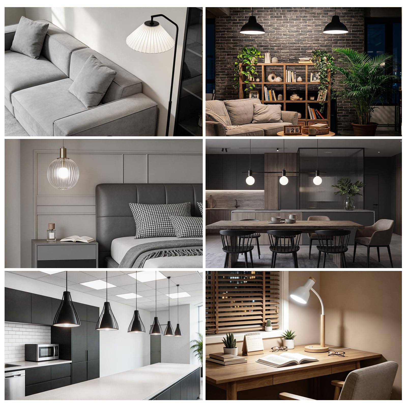 LEDVANCE SYLVANIA ambiente de cocina iluminada con luz día clara y nítida