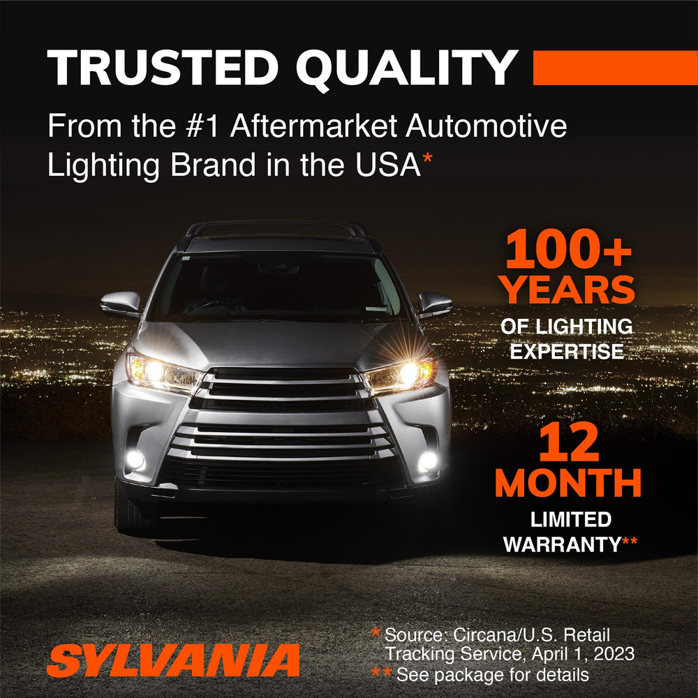 SYLVANIA H11 XtraVision faros encendidos en conducción nocturna segura