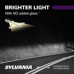 SYLVANIA haz de luz H7 proyectado desde el faro para mejor visibilidad frontal