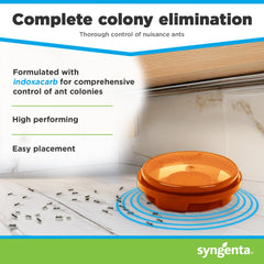 Syngenta Advion open station detail revealing protected bait interior