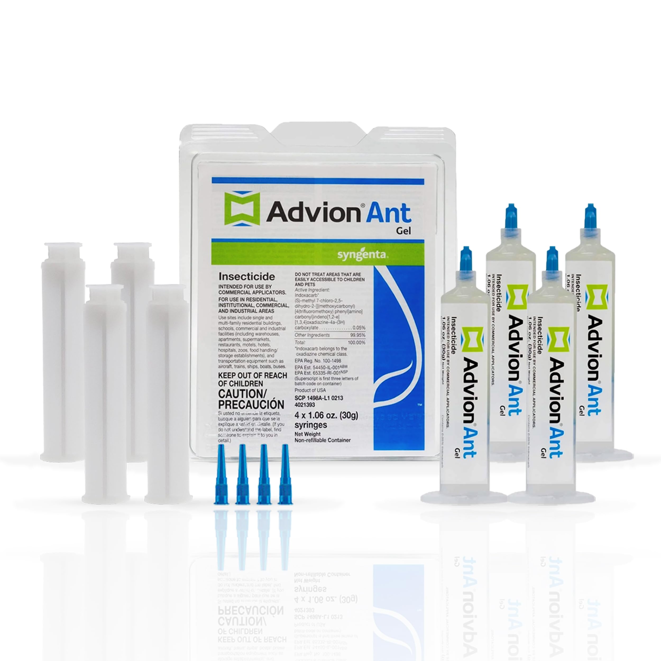 Syngenta Advion Ant Gel front packaging showing product and benefits