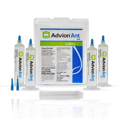 Syngenta Advion ant gel front packaging shows product and quantity benefit