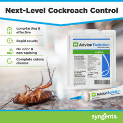 Syngenta Advion Evolution syringe close-up highlighting precision application