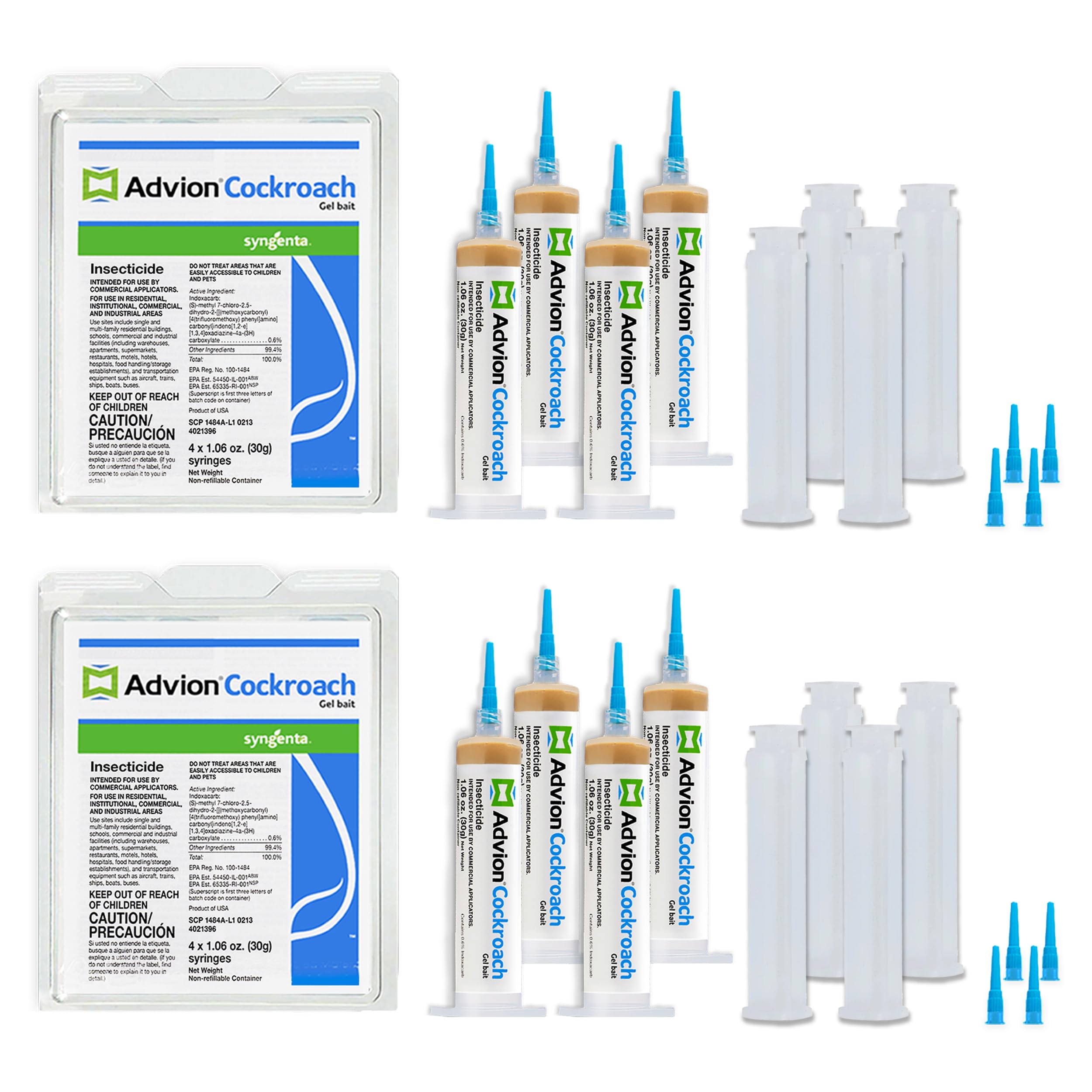 Syngenta Advion empaque frontal mostrando el pack y beneficios visibles