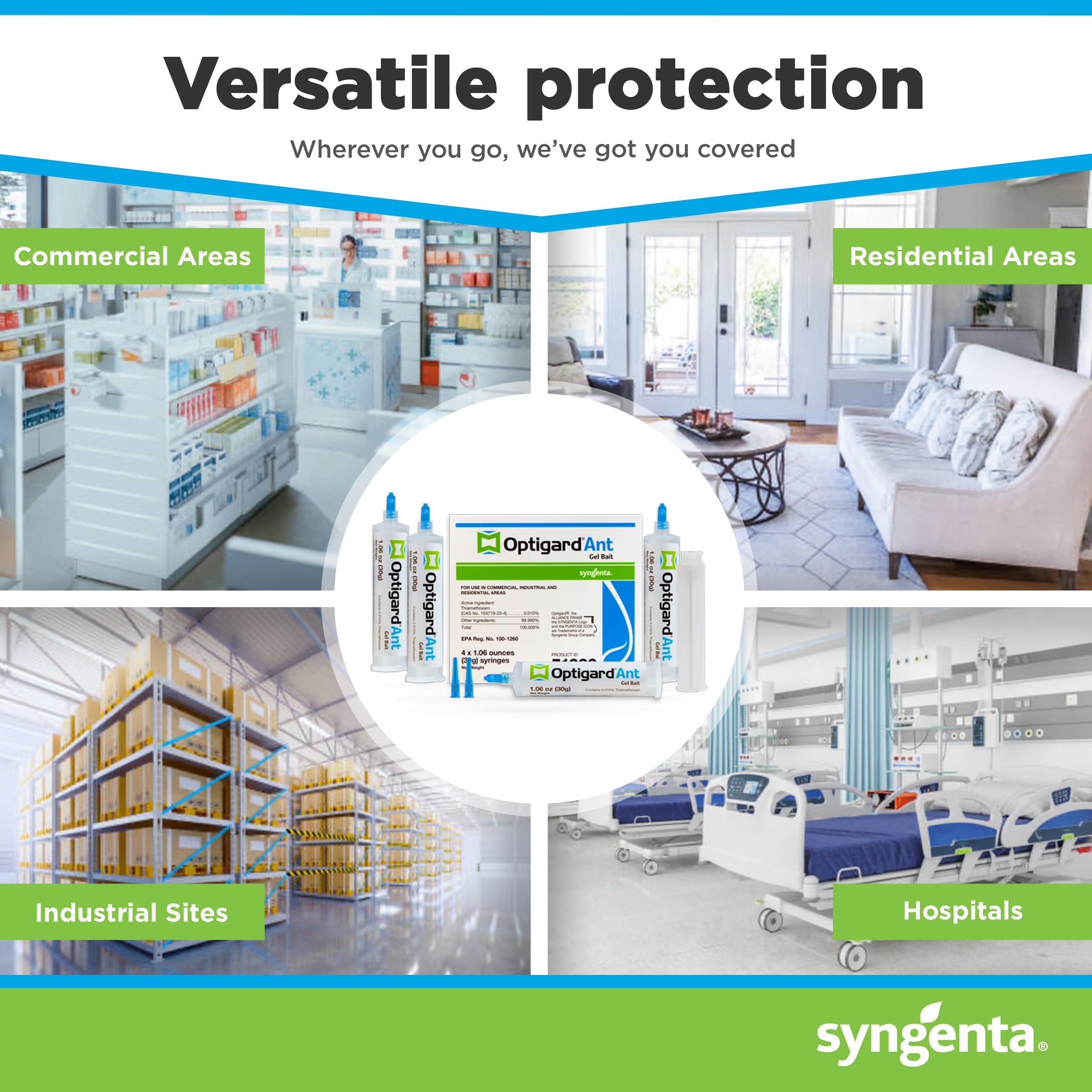 Syngenta Optigard outdoor perimeter use near foundation showing effective placement