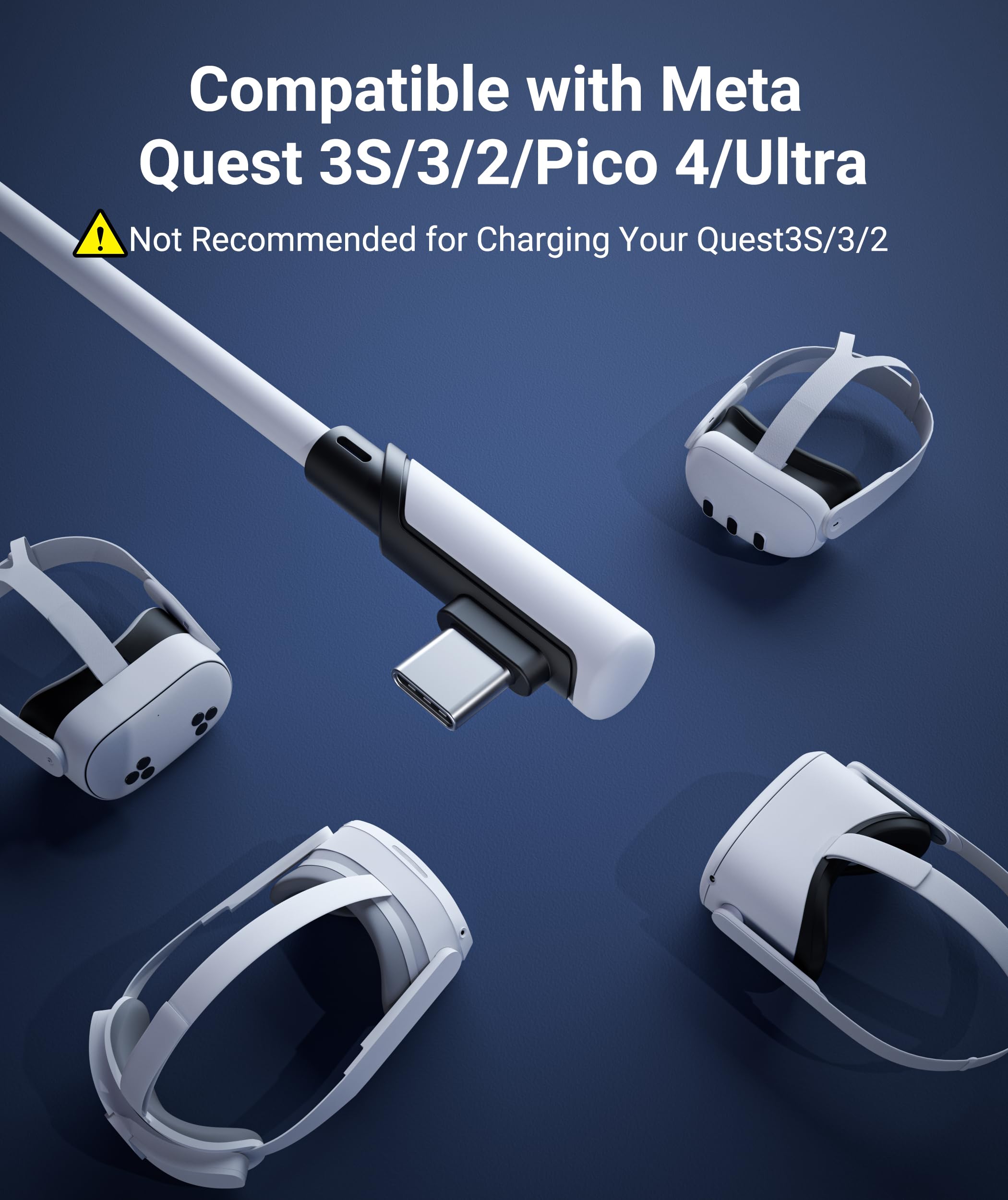 Syntech conector en L USB-C en detalle minimiza tensión y mejora comodidad