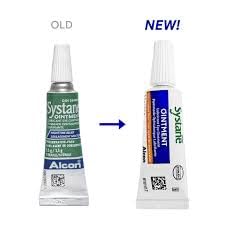Systane pack dos tubos presentado en superficie que resalta valor y reserva