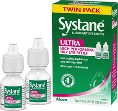 Systane frasco frontal mostrando etiqueta clara y alivio rápido
