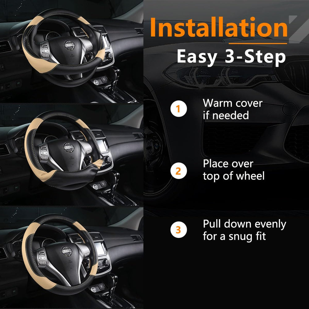 szttswamp interior coche estilo beige-negro renovado