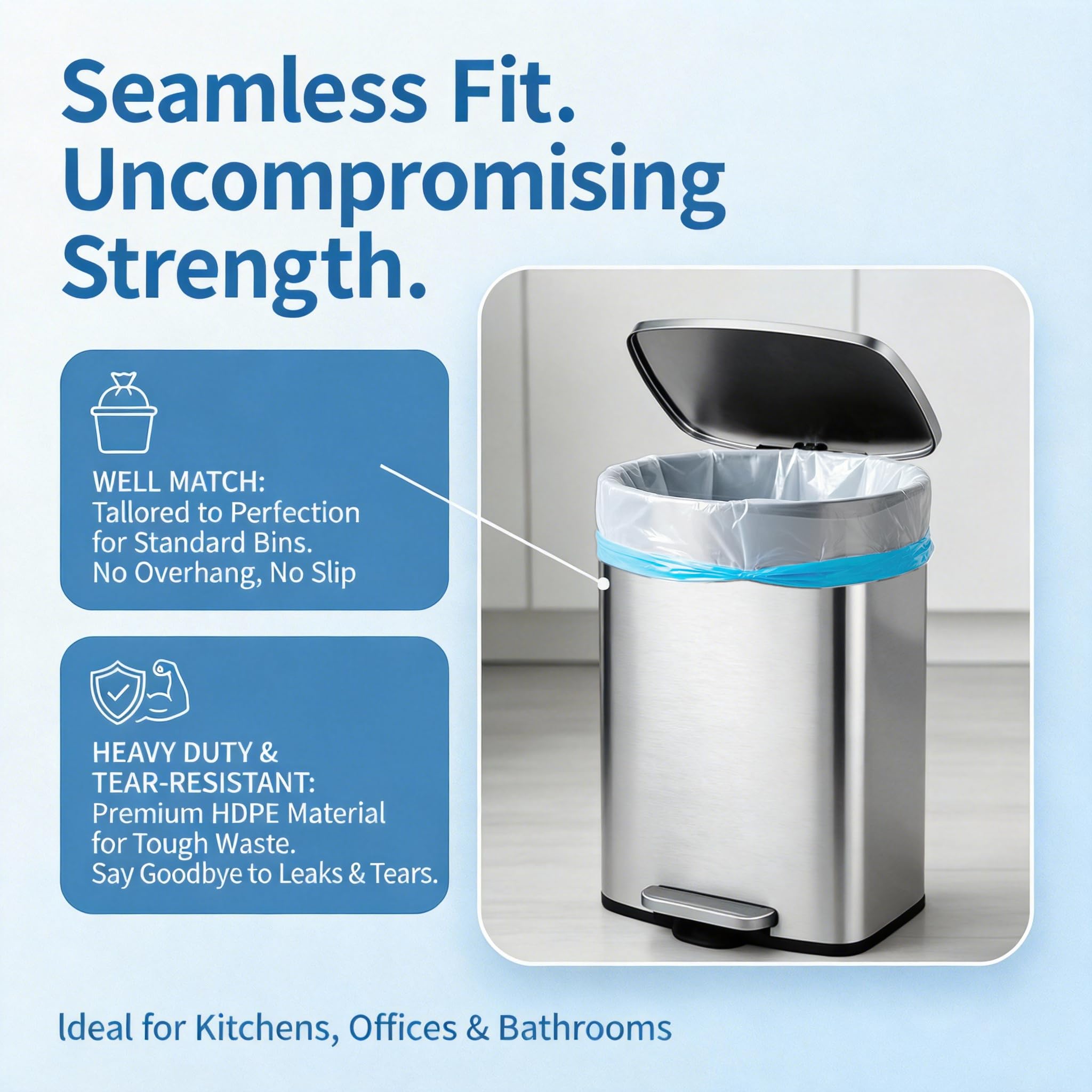 T.FORING comparación de tamaño y carga hasta 45 lb segura