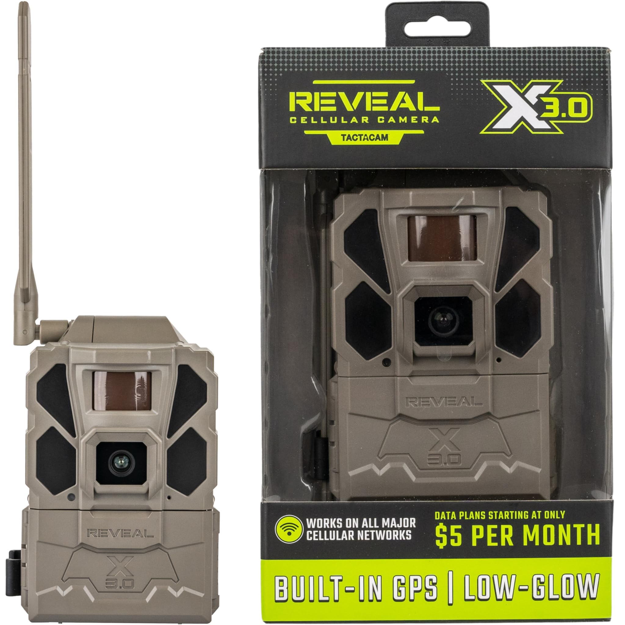 TACTACAM Reveal X 3.0 frontal mostrando diseño robusto y facilidad de montaje