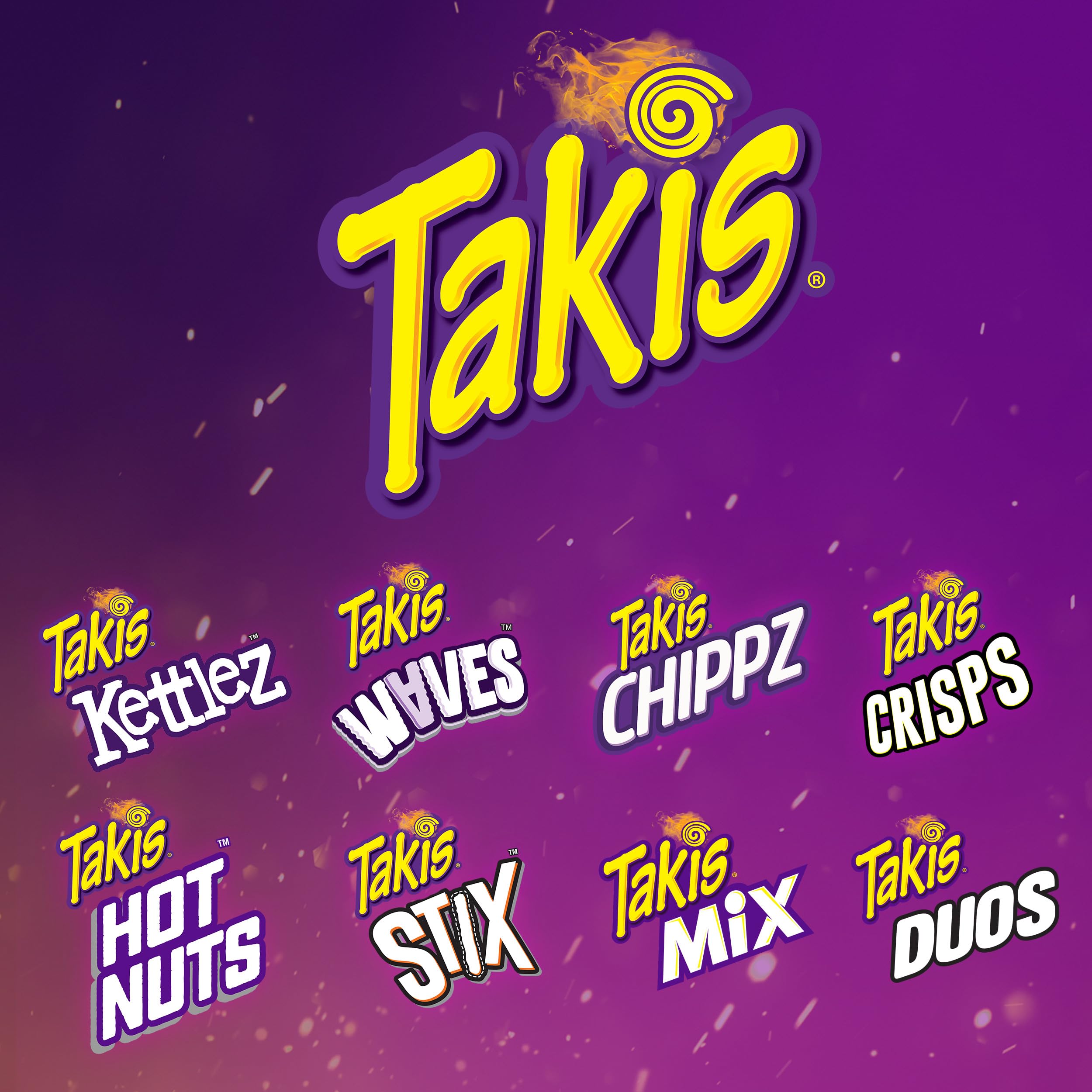 Takis en mesa de fiesta como opción de snack para invitados
