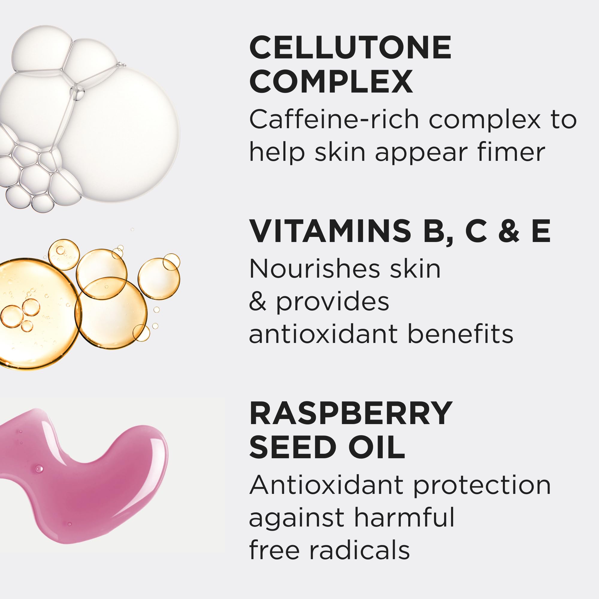 Tan-Luxe etiqueta con lista de ingredientes destacando Aloe vera y vitamina E beneficiosas