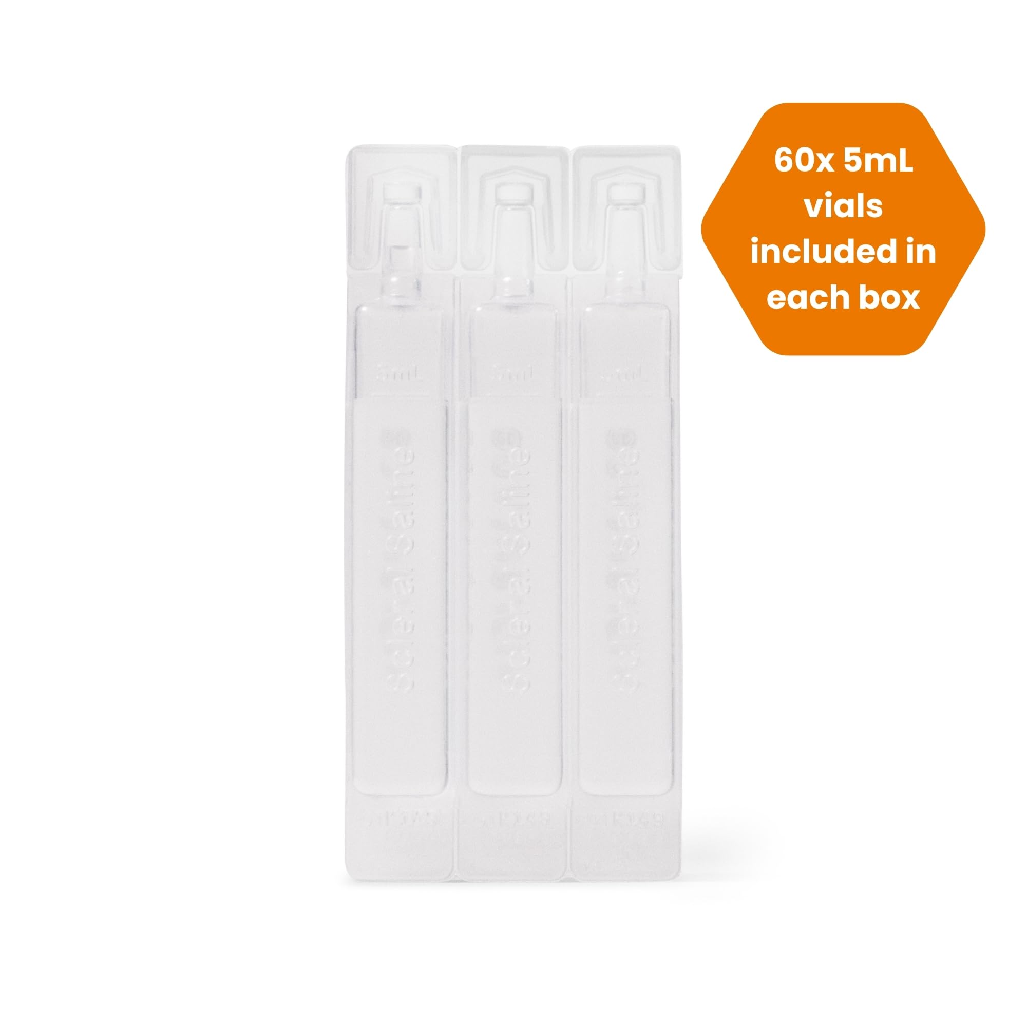 Tangible Fill vial en manos de usuario listo para usar, conveniencia y esterilidad