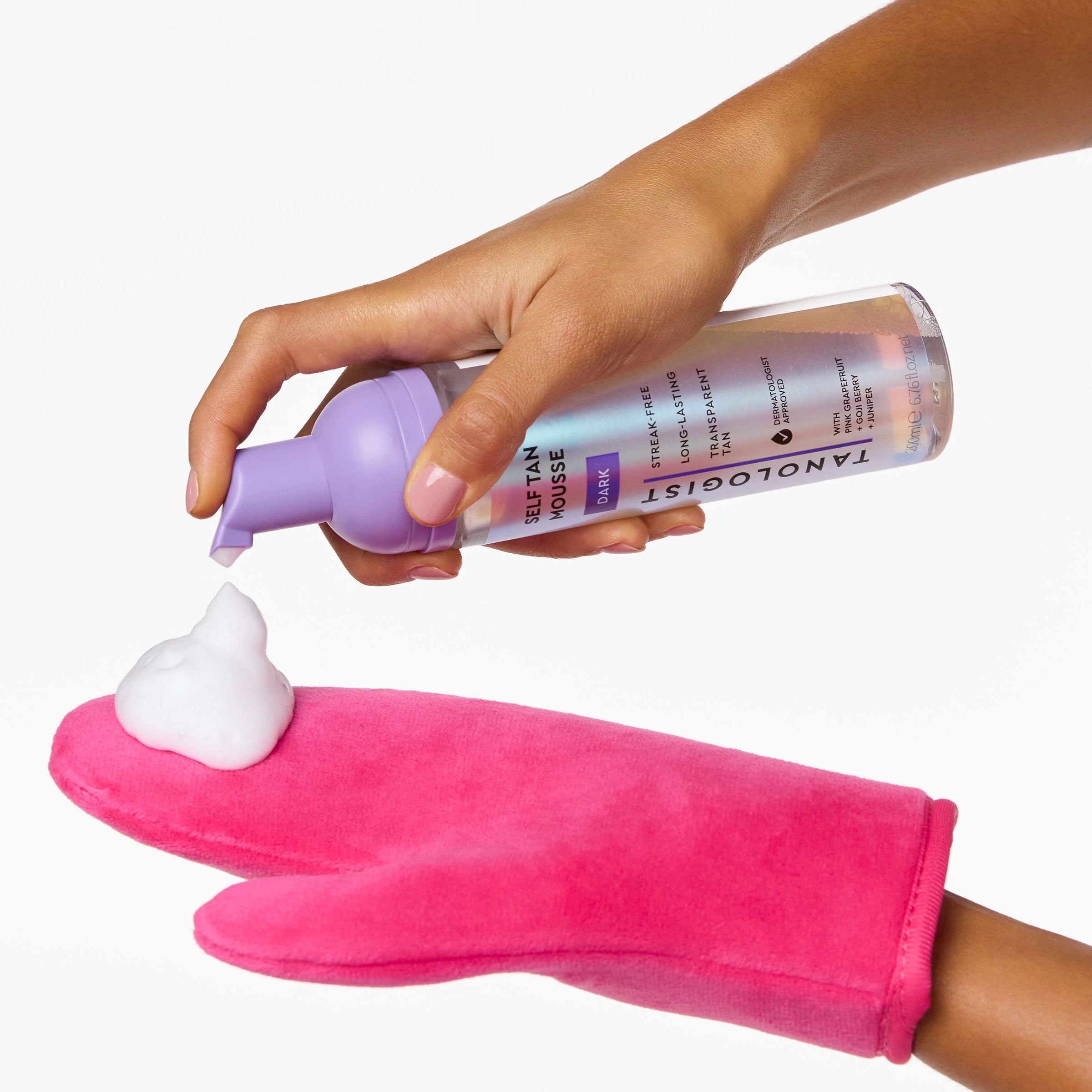 Tanologist piel bronceada con acabado uniforme y luminoso