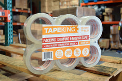Tape King primer plano de la textura y grosor 2.7 mil que refuerza