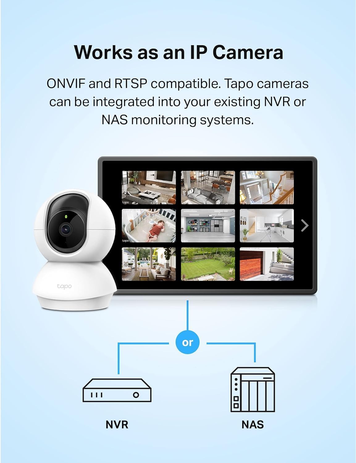 Tapo C200 app live stream on phone showing easy remote monitoring benefit