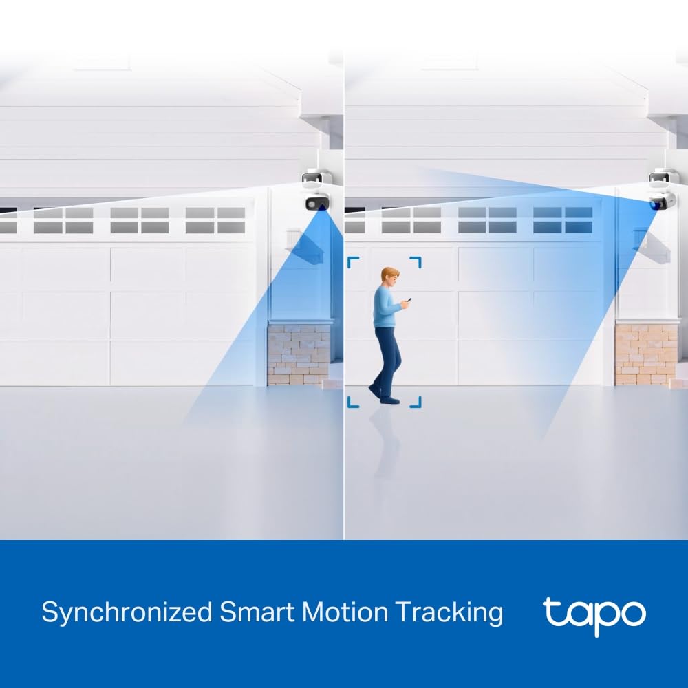 Tapo C246D app en móvil con transmisión en vivo y alertas en tiempo real