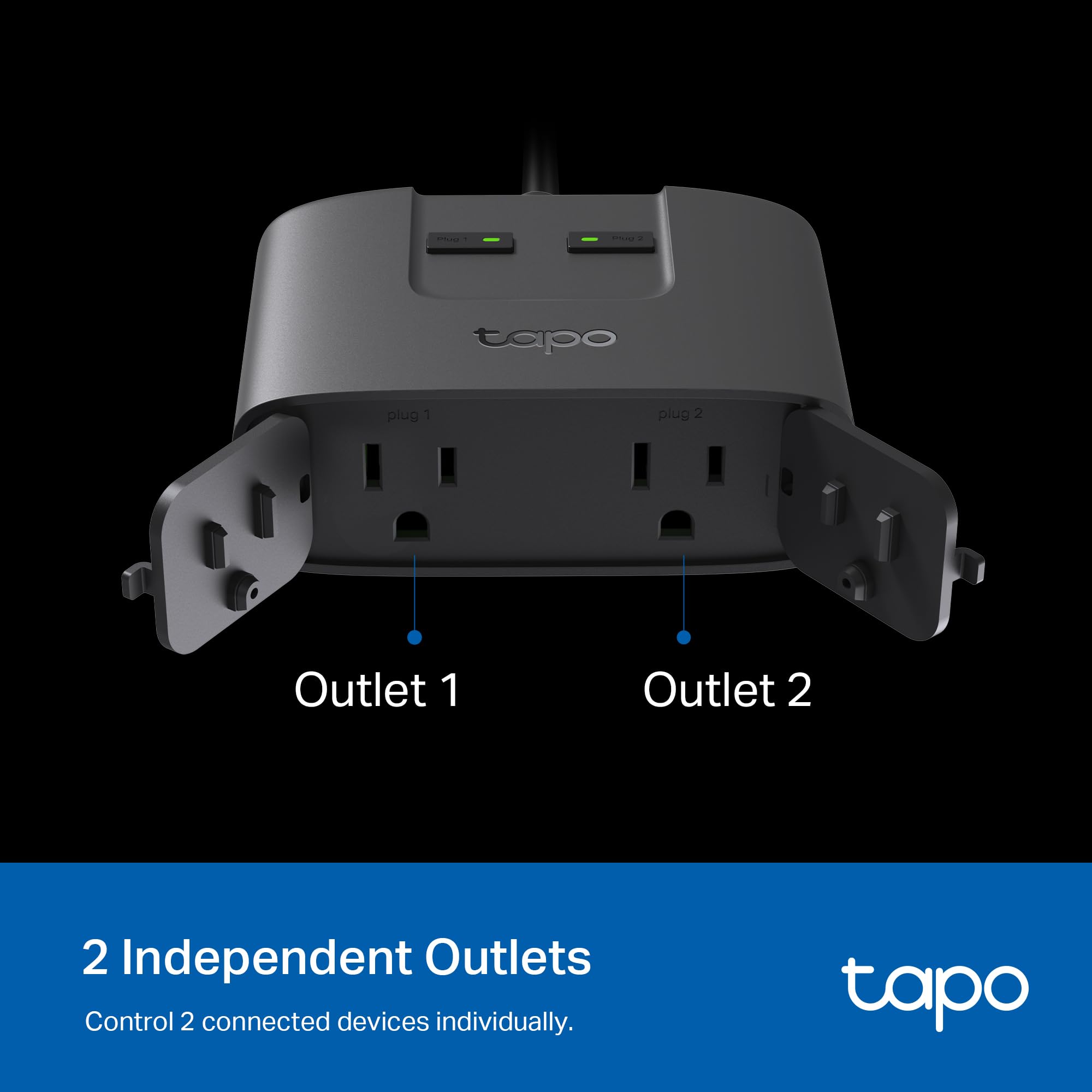Tapo P400M en la app Tapo con programación y temporizadores visibles
